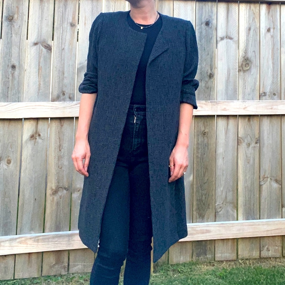 Eileen Fisher Long Blazer Coat